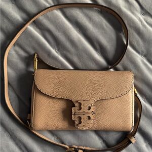 Tory Burch Beige Crossbody Bag